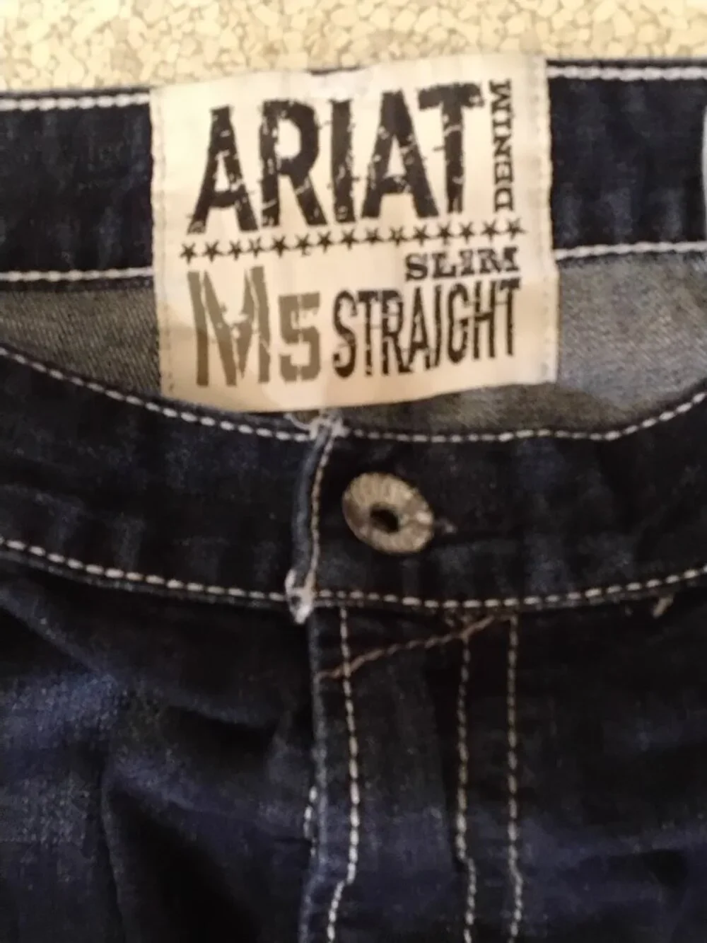 Ariat M5 Coltrane Slim Straight Jeans 40x32 Nightingale Stretch Stackable Boot
